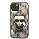 3. Etui Karl Lagerfeld Flower Ikonik Karl na iPhone 13 - szare
