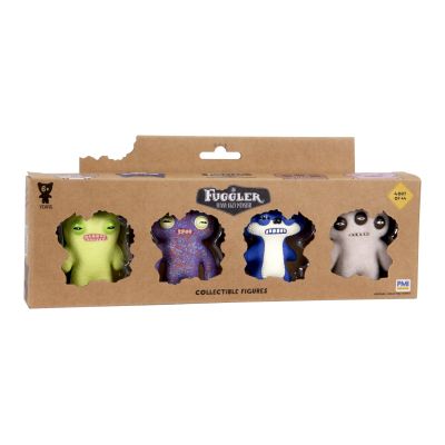 55. FUGGLER S1 COLLECTIBLE FIGURES - 4 PACK (ASSORTMENT)