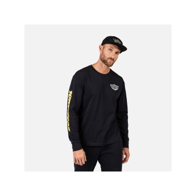 2. Koszulka unisex ROSSIGNOL SUPER LS TEE czarna