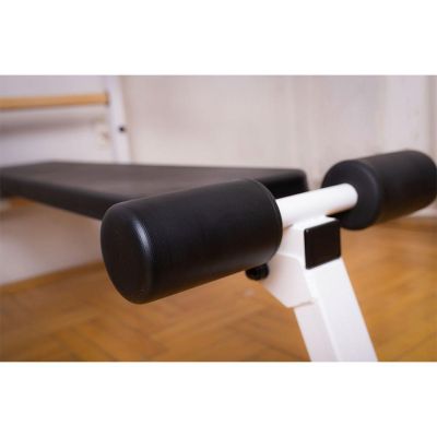 27. DRABINKA GIMNASTYCZNA Z DRĄŻKIEM PORĘCZĄ DO ĆWICZEŃ I ŁAWECZKĄ BENCHK 723W