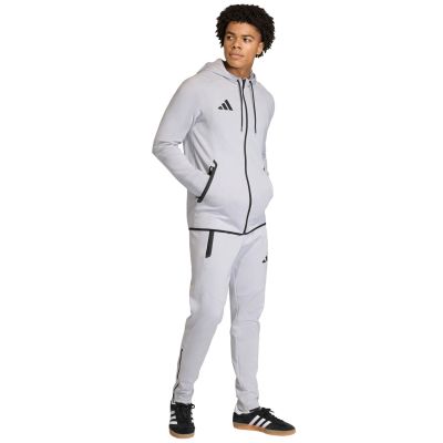 6. Bluza męska adidas Tiro 26 Travel Sweat Hoodie szara KF6077