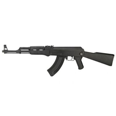 2. Karabinek AEG Cyma AK47 Tactical Black kal. 6mm (Komplet z Aku i ładowarką)