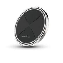 Terratec ChargeAIR dot! Smartfon Czarny, Srebrny DC Bezprzewodowe ładowanie Szybkie ładowanie Wewnętrzna