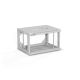 2. ALANTEC Szafa wisząca 19" 6U 600x450, drzwi szklane, kolor szary, do samodzielnego montażu - Flat Pack (SW-6U-600-450-01-SF)