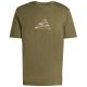 2. Koszulka męska adidas Camo Explorer Graphic oliwkowa JZ7502