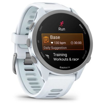 3. Zegarek Garmin Forerunner 170 42,6mm Music Whitestone Cloud Blue