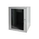 10. Digitus Szafa sieciowa wisząca DYNAmic 19" 16U rack 600x450, drzwi szyba, szary, niedzielona, złożona, 60kg