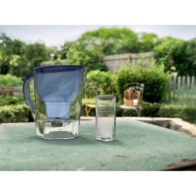 5. Dzbanek filtrujący Brita Marella XL+5 wkładów MaxtraPro PP (3,5l; niebieski)