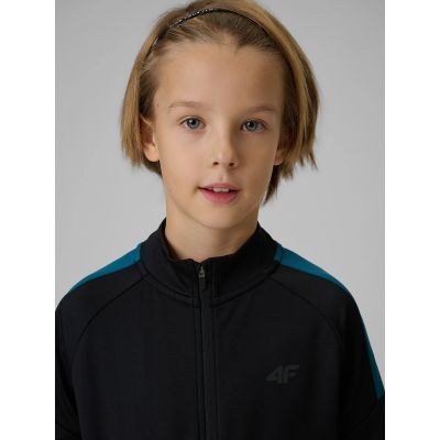 4. Bluza sportowa regular bez kaptura chłopięca 4F 4FJRSS26TFSWM0991-20S