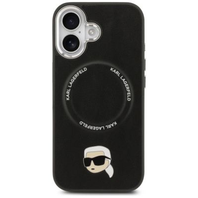 3. Etui Karl Lagerfeld Karl Pin MagSafe do iPhone 17 - czarne