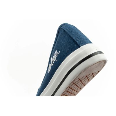7. Lee Cooper buty trampki damskie sportowe niebieskie wsuwane baleriny
