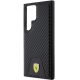 6. Etui Ferrari Carbon Stitched Bottom na Samsung Galaxy S24 Ultra - czarne