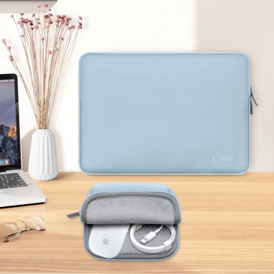 6. Torba na laptopa 13-14" Tech-Protect Neoslim - niebieska