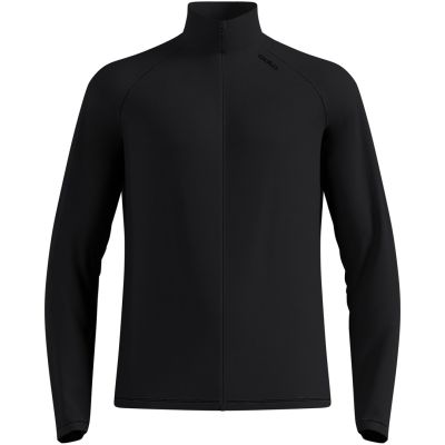 Bluza rozpinana męska Odlo ESSENTIAL WARM FULL ZIP Mid layer full zip czarna   L