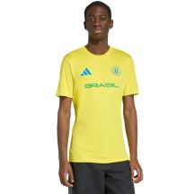 Koszulka męska adidas Brazil 26 Jersey żółta KH2307