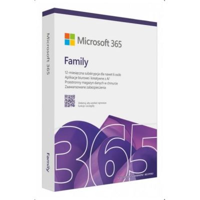 Microsoft 365 Family Polish EuroZone Subscr