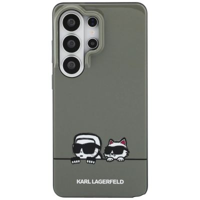 3. Etui Karl Lagerfeld IML Peekaboo Karl&Choupette MagSafe na Samsung Galaxy S26 Ultra - czarne