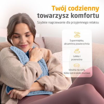 15. Pad grzejny Medisana HP 515 (niebieski)