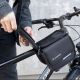10. Wozinsky torba rowerowa na ramę sakwa na rower wodoodporne etui na telefon 1,5l czarny (WBB26BK)