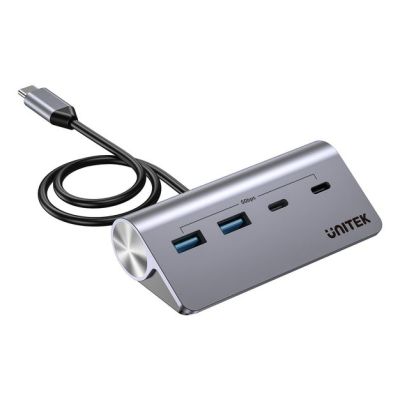 12. UNITEK HUB ALUMINIOWY USB-A/C 2X USBA 2X USBC 5GBP