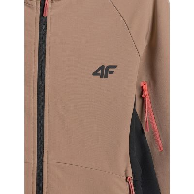 7. Kurtka softshell wiatroodporna damska 4F 4FRSS26TSOFF645-83S