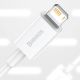 13. Baseus Superior kabel USB - Lightning 2,4A 1,5 m Biały (CALYS-B02)