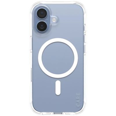 2. Etui CARE by PanzerGlass Fashionable Samba w. White MagSafe na iPhone 17 - przezroczyste