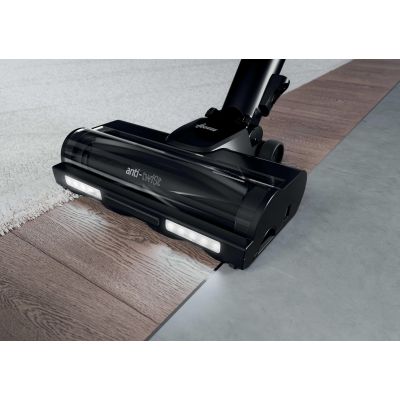 18. Hoover HF610HX 011 Pionowy odkurzacz Bateria Suchy EPA Bez worka 0,7 l 650 W Purpurowy 4 Ah