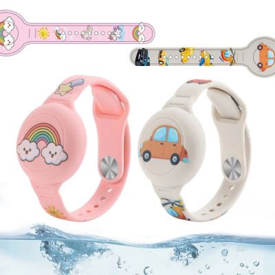 2. Etui Tech-Protect Smooth 2-pack na Apple AirTag 1 / 2 dla dzieci - wielokolorowe