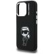 6. Etui Karl Lagerfeld Silicone Karl Sketch MagSafe na iPhone 16 Pro - czarne