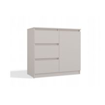 KOMODA 1 DRZWI 3 SZUFLADY KASZMIR KOMPLET