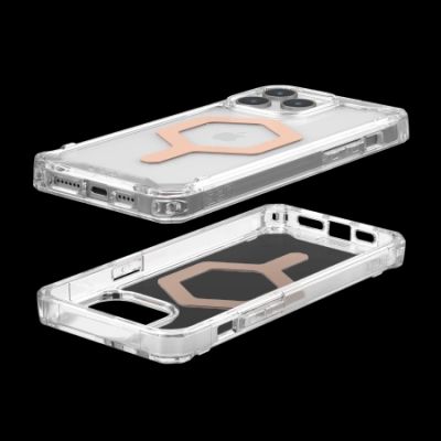 3. Etui UAG Plyo MagSafe do iPhone 15 Pro Max - przezroczysto-perłowe