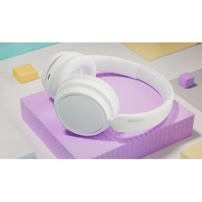 3. Philips 5000 series TAH5209WT/00 słuchawki/zestaw słuchawkowy Bezprzewodowy Opaska na głowę Połączenia/muzyka Bluetooth Biały