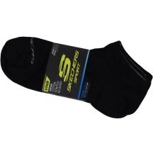 Skechers 6pk Terry No Show S115055-BLK Czarne 41-46
