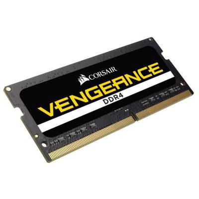SO DDR4   8GB PC 2400 CL16 CORSAIR VENGEANCE Black retail