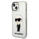 2. Etui Karl Lagerfeld Ikonik Karl Lagerfeld na iPhone 13 / 14 / 15 - przezroczyste