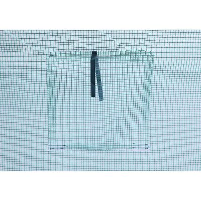 8. SZKLARNIA TUNEL OGRODOWY 300x600x200CM PE KONSTRUKCJA STAL ZIELONY