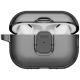 3. Etui UNIQ Glase Pro na AirPods Pro 3 Lock Case - przezroczysto-czarne
