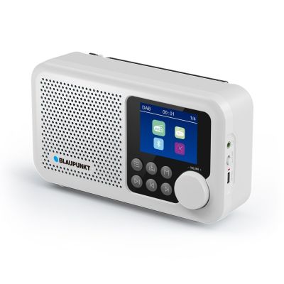 3. Radio przenośne BLAUPUNKT DAB DR8WH, biały