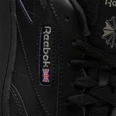 4. Sneakersy Reebok CLUB C BLACK/CHARCOAL-INT (100000198)