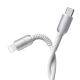 5. Kabel Joyroom S-A51 Cutting-Edge Series 30W USB-C - Lightning 1,2m - jasnoszary