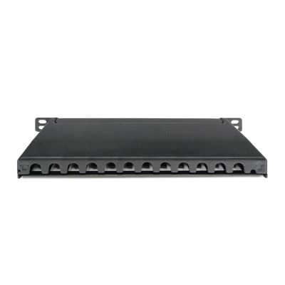 3. Digitus Panel krosowy CAT 6A Slim, ekranowany, 12-portowy, 0,5 U, 10", czarny