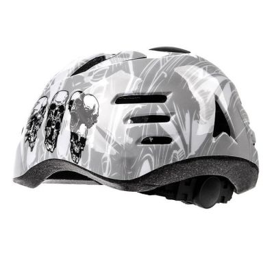 4. KASK ROWEROWY DLA DZIECI METEOR MV7 szary