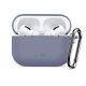 3. Etui Tech-Protect Silicone Hook na AirPods Pro - niebieskie