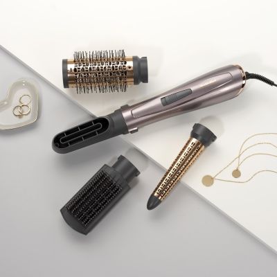 23. Suszarko-lokówka do włosów Babyliss AS136E (1000W; kolor złoty)
