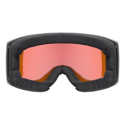 3. Uvex Skibrille scenic FM gogle do sportów zimowych Czarny Mężczyźni Czerwony Soczewka sferyczna