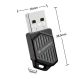 2. Wozinsky dwupasmowy adapter USB  Wi-Fi 6 z Bluetooth 5.4 - czarny
