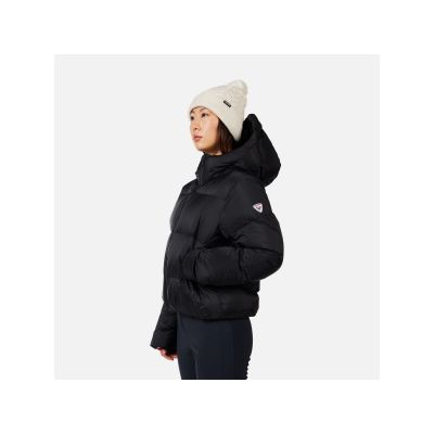 3. Kurtka narciarska damska ROSSIGNOL W DAILLE DOWN JKT czarna