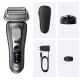 3. Braun Series 9 Pro+ 9615S Golarka foliowa Przycinarka Czarny, Szary