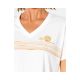 4. T-Shirt RIP CURL Sunset V-Neck Tee - biały